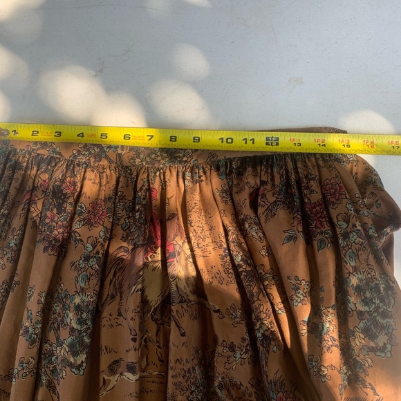 Vintage Charter Club by Jane Justin Rayon skirt size 14 - Picture 7 of 8